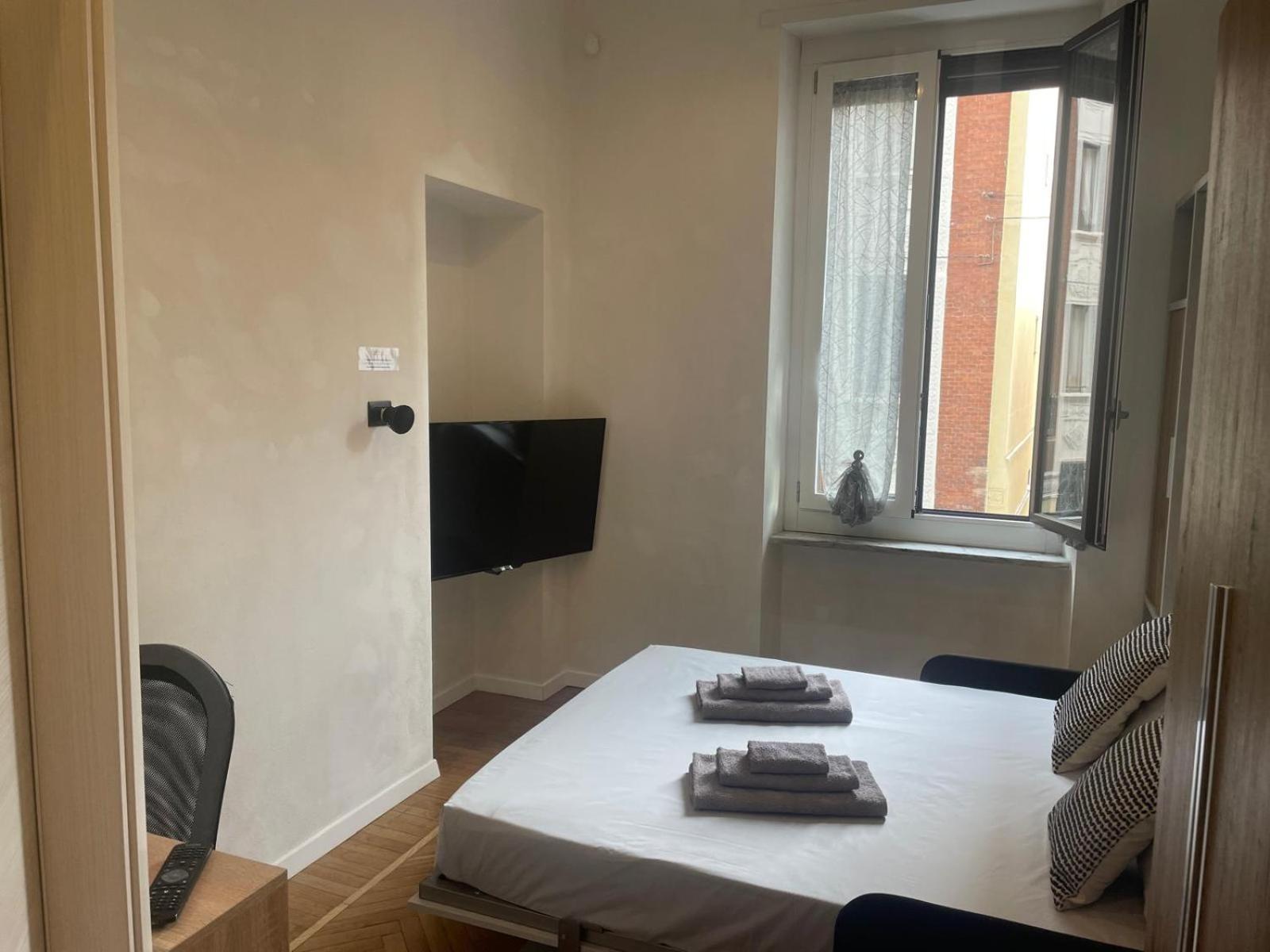 Drooms 4,0 Domotic Smart Self 24H,7 Vicino Treni Porta Susa E Centro Storico Turin Ngoại thất bức ảnh